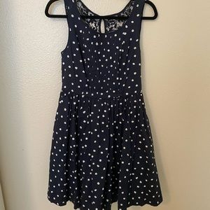 Anthropologie 💌Free Shipping Moulinette Soeurs Blue & White Dress Size 6